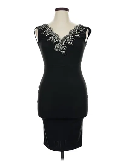 Pre-owned Cbr Cocktail Dress In Black