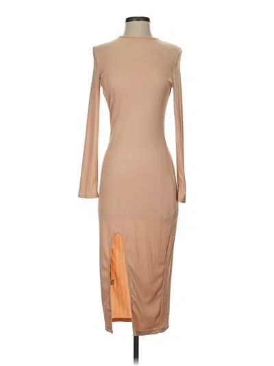 Pre-owned Cbr Cocktail Dress In Tan