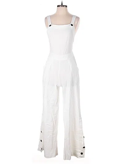 Pre-owned Cbr Jumpsuit In White
