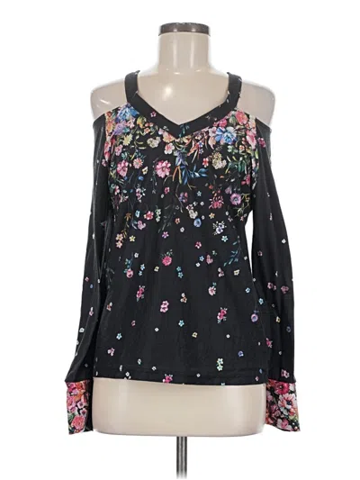 Pre-owned Cbr Tank Top Black Cold Shoulder Neckline Tops