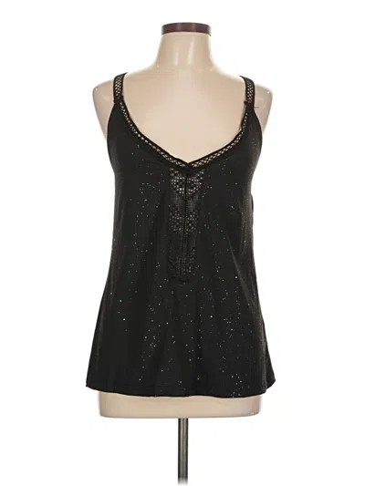 Pre-owned Cbr Tank Top Black Halter Neckline Tops