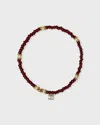 Cbyc Armband Boho Burgundy