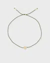 Cbyc Armband Gold Heart Tiny Mörkgrön