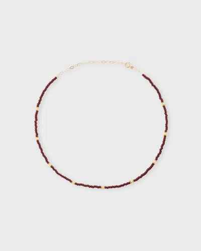 Cbyc Halsband Boho Burgundy
