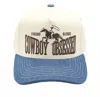 C.c Beanie Cowboy Obsessed Trucker Hat In Cream