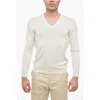 Cc Brothers V-neck Wool Blend Pullover