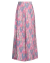 Cc By Camilla Cappelli Woman Pants Fuchsia Size 2 Linen In Pink