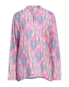 Cc By Camilla Cappelli Woman Kaftan Fuchsia Size 1 Linen In Pink