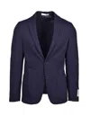 Cc Collection Corneliani Blazer Jacket - Multicolor In Blue