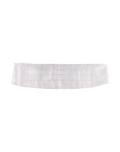 Cc Collection Corneliani Man Belt Grey Size Onesize Polyester