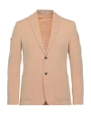 Cc Collection Corneliani Man Blazer Beige Size 40 Cotton, Elastane In Beige