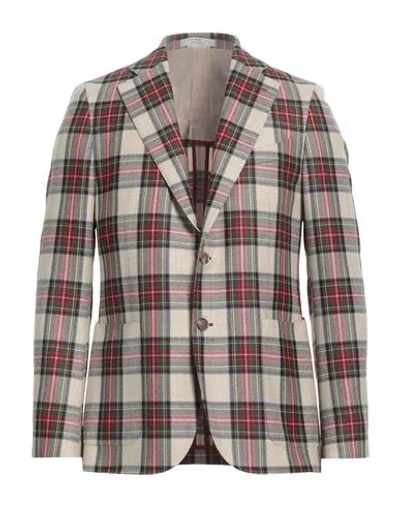 Cc Collection Corneliani Man Blazer Beige Size 40 Virgin Wool In Multi