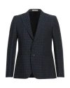 Cc Collection Corneliani Man Blazer Blue Size 40 Cotton, Linen In Blue