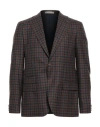 Cc Collection Corneliani Man Suit Jacket Cocoa Size 40 Wool In Brown