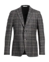 Cc Collection Corneliani Man Blazer Dark Brown Size 40 Wool, Polyester In Brown