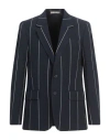 Cc Collection Corneliani Man Blazer Midnight Blue Size 44 Cotton, Elastane, Polyamide