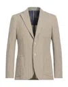 Cc Collection Corneliani Suit Jackets In Yellow