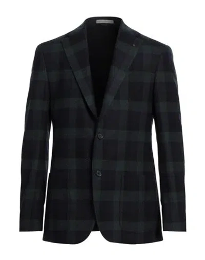 Cc Collection Corneliani Man Blazer Navy Size 44 Virgin Wool