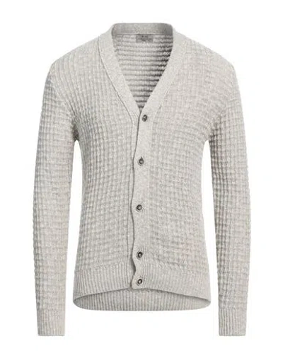Cc Collection Corneliani Man Cardigan Grey Size 44 Cotton