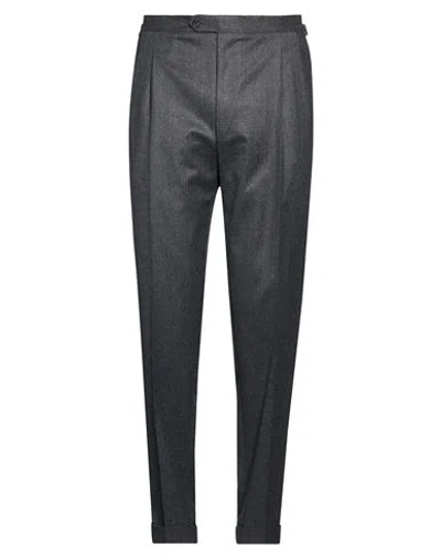 Cc Collection Corneliani Man Pants Charcoal Size 40 Virgin Wool In Gray