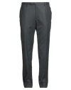 Cc Collection Corneliani Man Pants Charcoal Size 38 Virgin Wool In Black