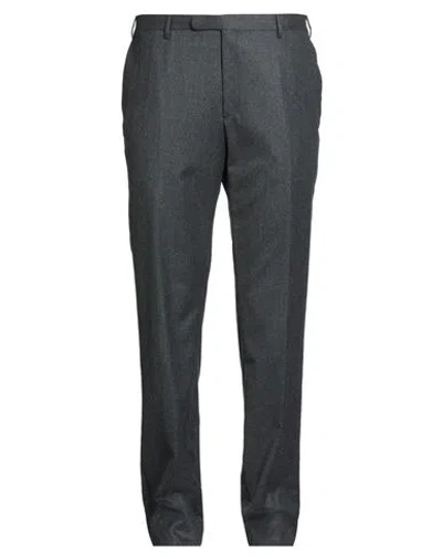Cc Collection Corneliani Man Pants Lead Size 46 Virgin Wool In Gray