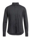Cc Collection Corneliani Man Shirt Brown Size 16 Cotton In Brown