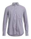 Cc Collection Corneliani Man Shirt Mauve Size 15 ¾ Cotton In Purple