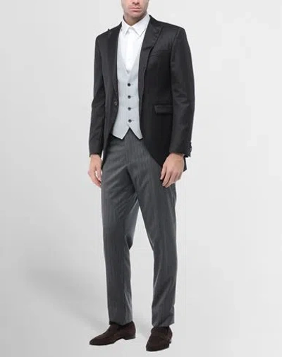 Cc Collection Corneliani Man Suit Black Size 38 Virgin Wool