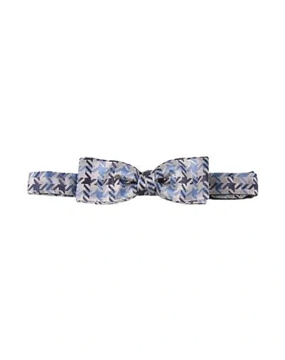 Cc Collection Corneliani Man Ties & Bow Ties Navy Size - Silk In Blue