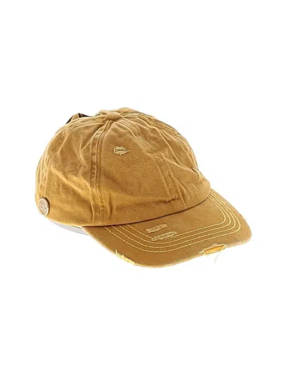 Pre-owned C.c Exclusives Baseball Cap In Yellow