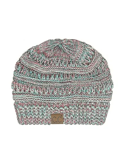 Pre-owned C.c Exclusives Beanie Hat In Blue