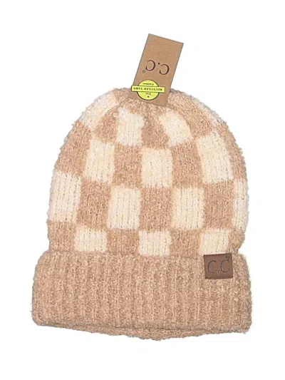 C.c Exclusives Beanie Hat In Brown