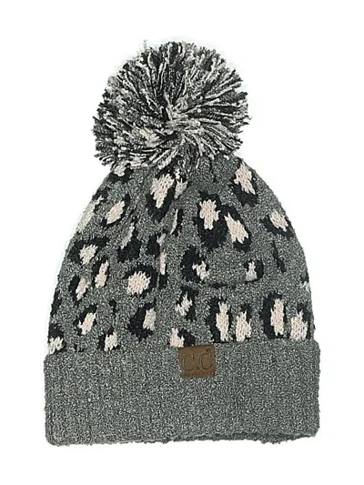 Pre-owned C.c Exclusives Beanie Hat In Gray