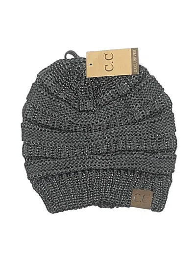 C.c Exclusives Beanie Hat In Gray
