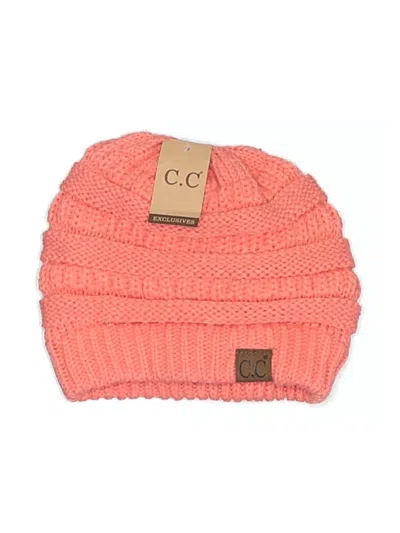 C.c Exclusives Beanie Hat In Pink