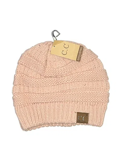 C.c Exclusives Beanie Hat In Pink