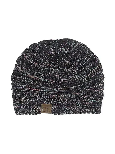 Pre-owned C.c Exclusives Beanie Hat In Purple