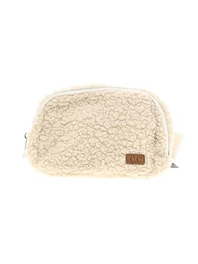 Pre-owned C.c Exclusives Belt Bag In Tan