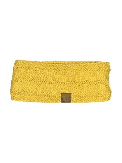 Pre-owned C.c Exclusives Ear Muffs In Yellow