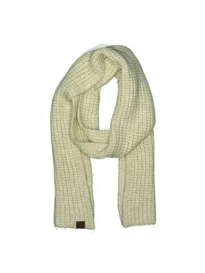 Pre-owned C.c Exclusives Scarf In White