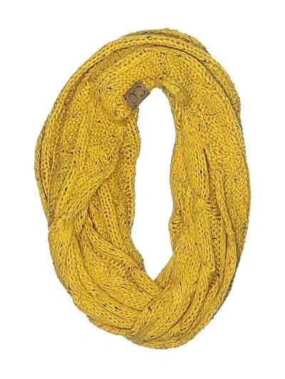 Pre-owned C.c Exclusives Scarf In Yellow