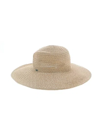 Pre-owned C.c Exclusives Sun Hat In Tan