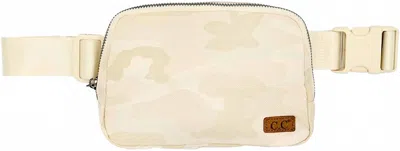 Cc Women's Fanny Packs With Adjustable Strap In Beige In Neutral