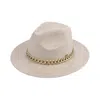 Cc Women's Vegan Felt Panama Brim Hat In Heather Beige In Neutral