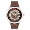 CCCP CCCP SPACE TSIOLKOVKSKY AUTOMATIC BROWN DIAL MEN'S WATCH CP-7080-03
