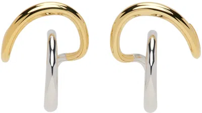 C.chesnais Gold & Silver Hana Earrings