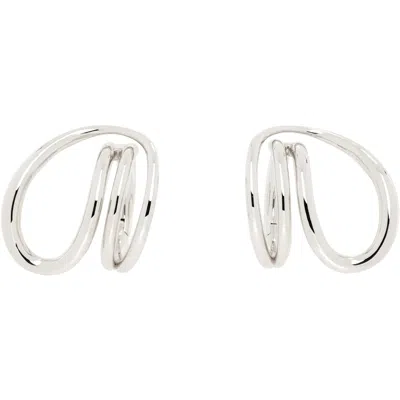 C.chesnais Round Trip Earrings In Metallic