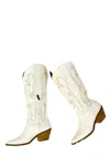 Ccocci Mattie Zip Boots In White