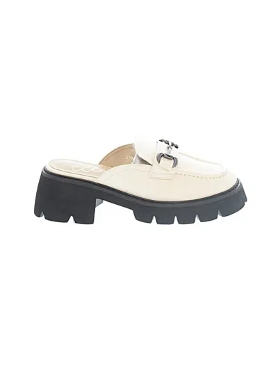 Pre-owned Ccocci Mule/clog In Ivory
